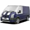 LMYSUFI kryt na čelné sklo Ford Transit MK7, ochrana pred slnkom 2000 – 2014