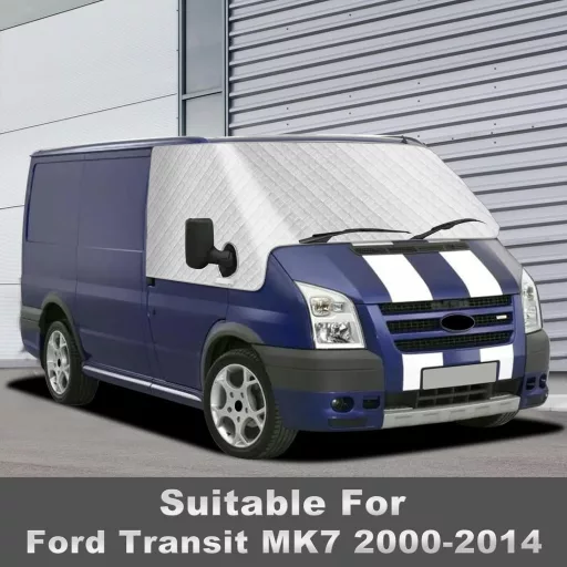 LMYSUFI kryt na čelné sklo Ford Transit MK7, ochrana pred slnkom 2000 – 2014
