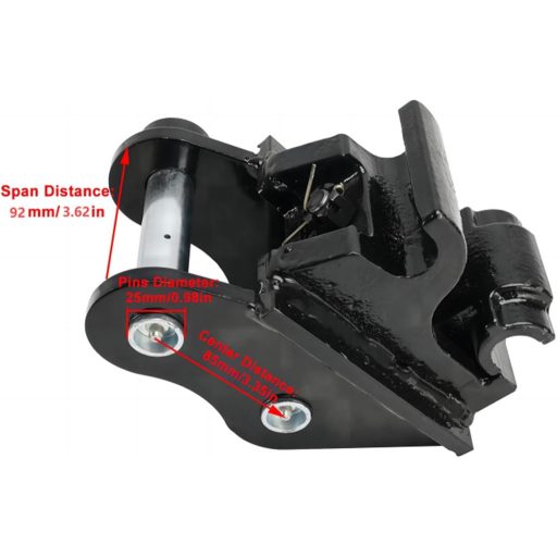 Generic Gyors Csatlakozó Mini Markolóhoz 3 Tonna Alatti Gépekhez Mechanikus Kuplung