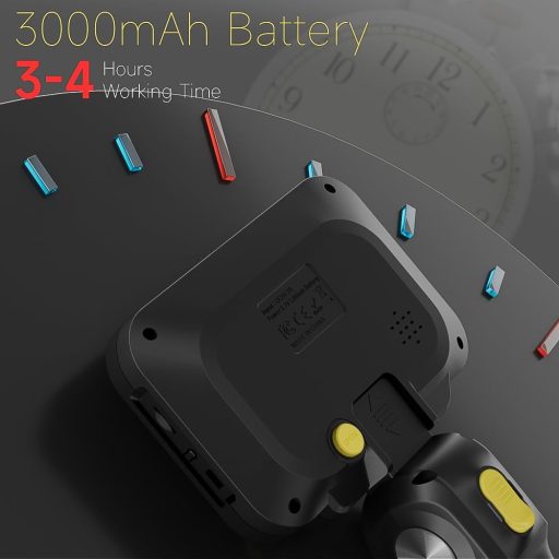 Zealtron Endoszkóp Kamera 5" IPS Kijelzővel, 6.2mm Mozgatható Fejjel és LED Világítással