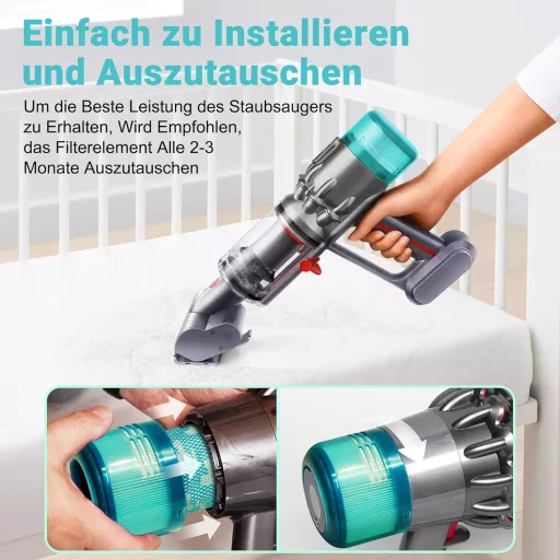 Elalove HEPA szűrő Dyson V11 V15 SV14 SV17 SV22 porszívóhoz kefével