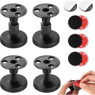   Aoyfuwell 4 darabos állítható bútor láb, 27-45 cm, hexagonális csavarokkal