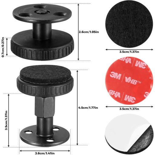 Aoyfuwell 4 darabos állítható bútor láb, 27-45 cm, hexagonális csavarokkal