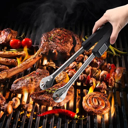 Cabilock BBQ Grillezés Szett Digitális Hőmérővel és Csipesszel