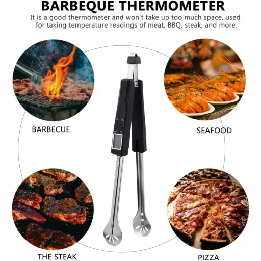 Cabilock BBQ Grillezés Szett Digitális Hőmérővel és Csipesszel