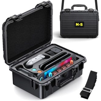   FYOUNG Nintendo Switch kemény utazótáska vízálló tárolókoffer Pro Controller-hez