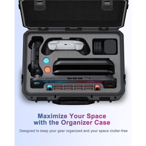 FYOUNG Nintendo Switch kemény utazótáska vízálló tárolókoffer Pro Controller-hez