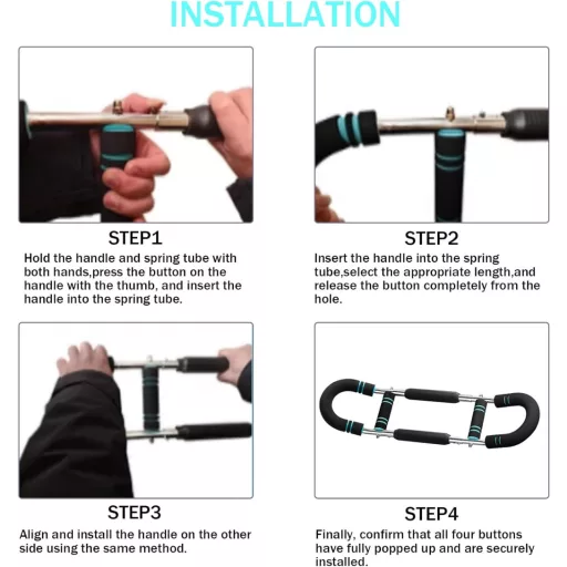 TIANHOO Twister Arm Trainer állítható mellizom erősítő torziórudas edzőgép