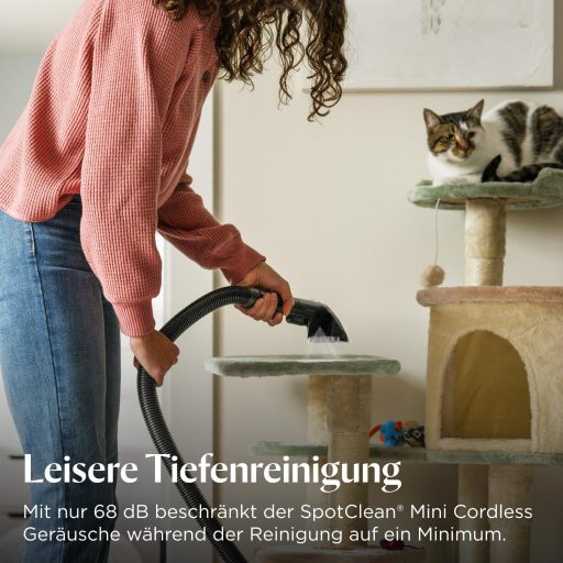 BISSELL SpotClean 40651 Hordozható Kárpittisztító, Kompakt Szőnyegtisztító Porszívó Autóhoz és Kanapéhoz