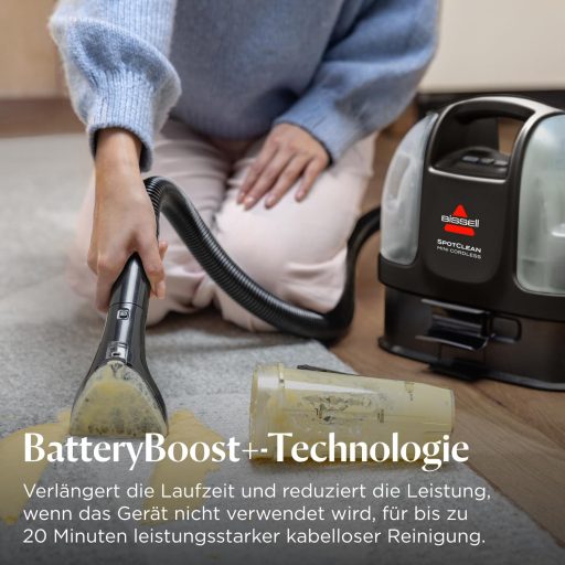 BISSELL SpotClean 40651 Hordozható Kárpittisztító, Kompakt Szőnyegtisztító Porszívó Autóhoz és Kanapéhoz