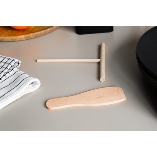 Huslog 29 cm-es Palacsintasütő 1200W Elektromos Krépesütő Teflonbevonattal