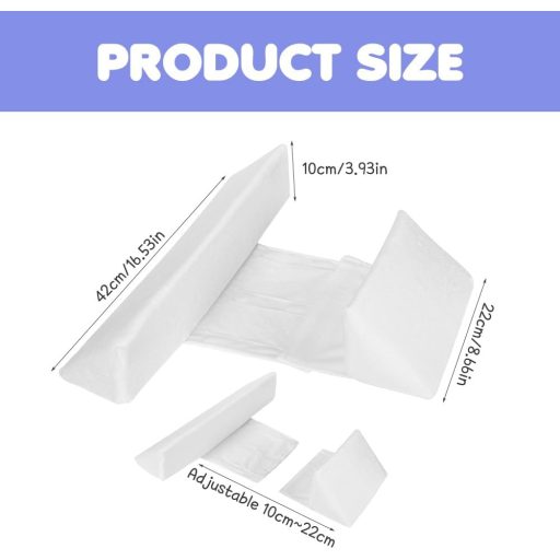 Polohovací vankúš Mineup 43x10x10 cm oporná vložka