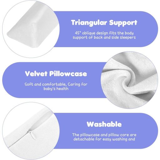 Polohovací vankúš Mineup 43x10x10 cm oporná vložka