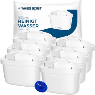   Wessper vízszűrő patron aktív szénnel és ioncsere gyantával Brita kompatibilis