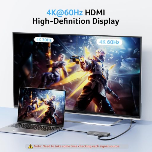 Acer USB-C Hub 11 az 1-ben HDMI 4K, VGA, Ethernet, SD kártyaolvasó