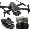 FAKJANK 1080P kamerás FPV dron LED világítással, WiFi, magasságtartás, kezdőknek