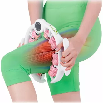   EcoEarth Cellulite Masszázshenger Lábakhoz, Combokhoz és Hashoz - Fascia Roller