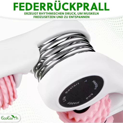 EcoEarth Cellulite Masszázshenger Lábakhoz, Combokhoz és Hashoz - Fascia Roller