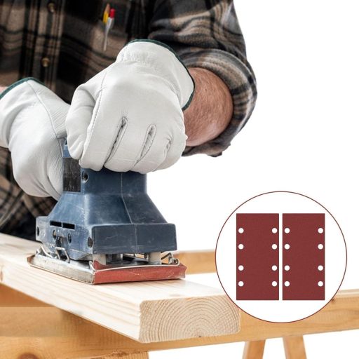 HuangXinyu 35 darabos csiszolópapír készlet, 400-2000 szemcseméret, 8 lyukas orbitális csiszolóhoz