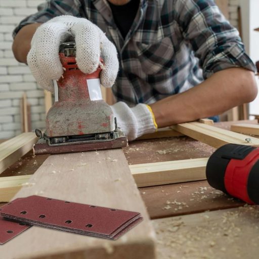 HuangXinyu 35 darabos csiszolópapír készlet, 400-2000 szemcseméret, 8 lyukas orbitális csiszolóhoz