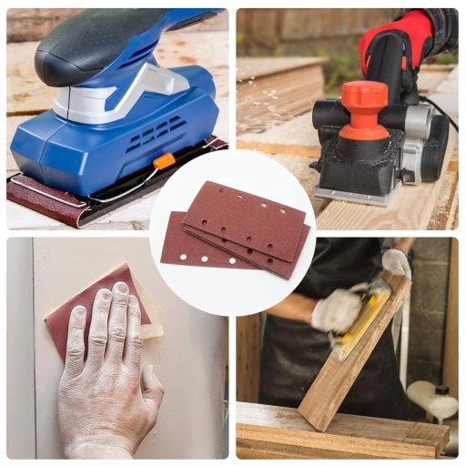 HuangXinyu 35 darabos csiszolópapír készlet, 400-2000 szemcseméret, 8 lyukas orbitális csiszolóhoz