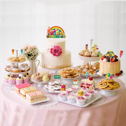 Fesnova Sada na zdobenie torty k začiatku školského roka, 23 kusov, pre dievčatá a chlapcov