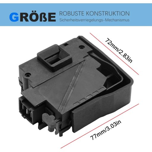 Hoypeyfiy Samsung brava perilice rublja magnetski prekidač brave vrata WD70J5410AW WD70K5400OW