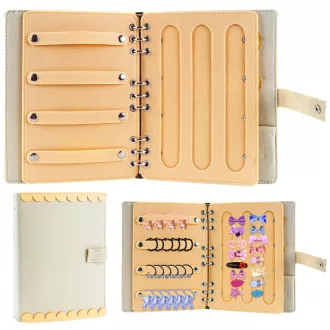   gexuamz Hajcsatt Tároló Szerveződoboz Lányoknak, Hordozható Hajcsipesz Organizer Utazáshoz