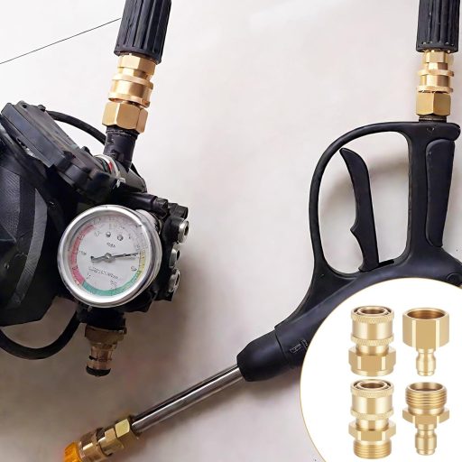 Set de 4 adaptoare pentru curățitor cu presiune Zocipro M22, cuplaj rapid, 5000 PSI