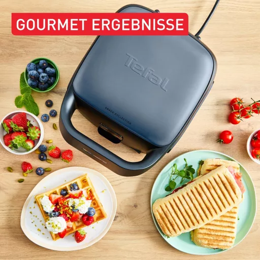 Tefal Snack Collection 700W szendvics és gofri sütő 2 lemezzel, tapadásmentes bevonattal