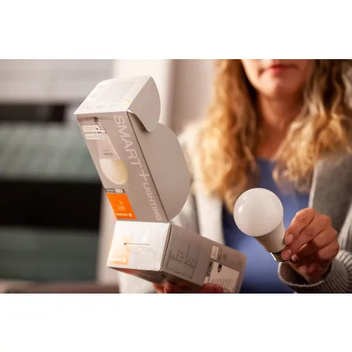 Osram SMART+ WiFi LED izzó E27 16 millió szín RGB 2700-6500K 2db - Pack of 2, Pear Shape, Rgbw, 60W replacement