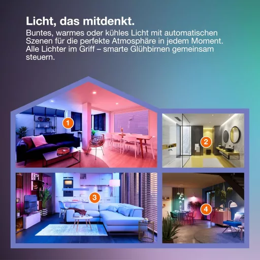 Osram SMART+ RGB PAR15 GU10 LED izzó 5db, WiFi, Alexa kompatibilis