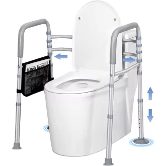   LOLLIDO WC bidet támogatókerete állítható zuhanykarral fürdőszobához
