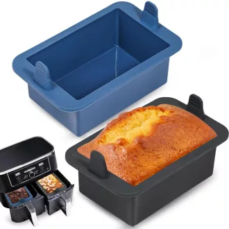   Webake szilikon kenyérsütő forma légfriteuzhez 2 db 500g kenyér és sütemény sütéshez