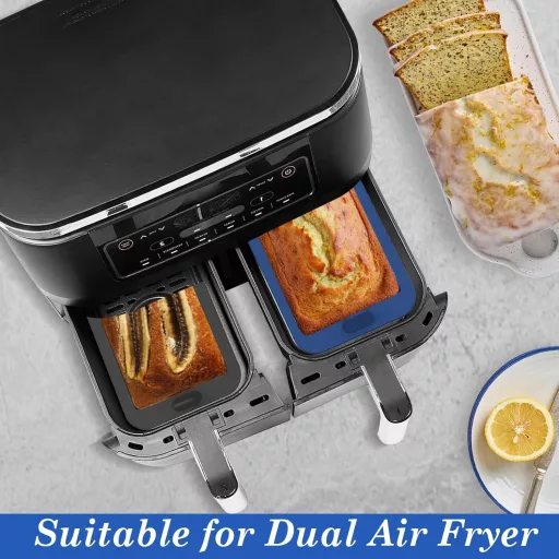 Webake szilikon kenyérsütő forma légfriteuzhez 2 db 500g kenyér és sütemény sütéshez