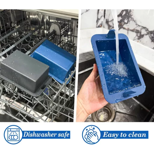 Webake szilikon kenyérsütő forma légfriteuzhez 2 db 500g kenyér és sütemény sütéshez