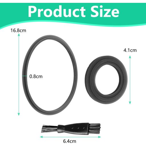 GVSS Monsieur Cuisine Connect szilikon tömítőgyűrű fedélhez tisztító kefével