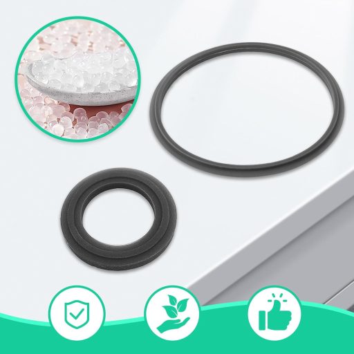 GVSS Monsieur Cuisine Connect szilikon tömítőgyűrű fedélhez tisztító kefével