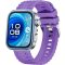 Silikónový remienok GIOPUEY pre Huawei Watch Fit 4/Fit 4 Pro/Fit 3, fialový, priedušný, odolný voči opotrebovaniu