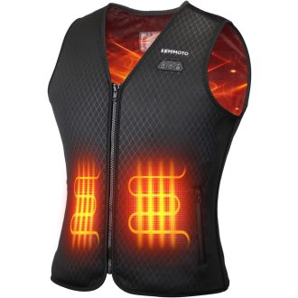   Vestă încălzită KEMIMOTO pentru femei, cu 6 zone de încălzire, jachetă electrică de iarnă USB