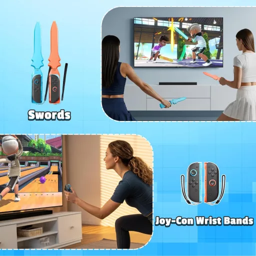 BRHE 18in1 Nintendo Switch 2 Sport Szett Családi Játékokhoz