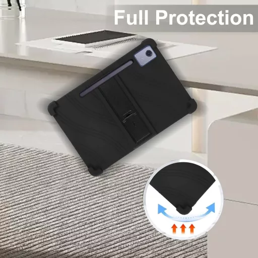 CONAPIKA Lenovo IdeaTab Pro szilikon tok állvánnyal, légpárnás ütésálló védelem