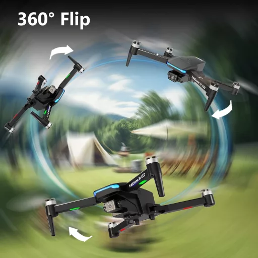 Toladrone TD31LCD összecsukható drón kamerával, LCD kijelzővel és távirányítóval