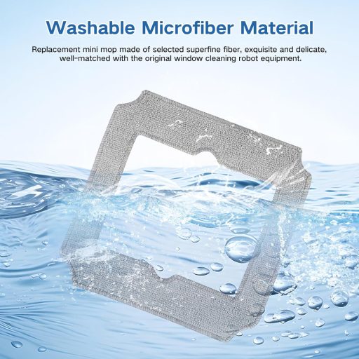 Spofan ECOVACS Winbot Mini tisztítóruha csomag 8db, mosható utántöltő pad