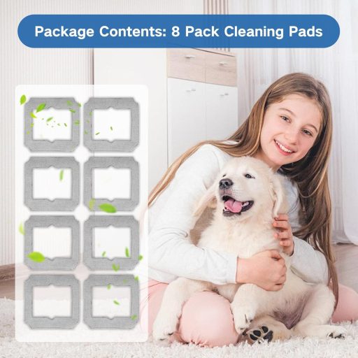 Spofan ECOVACS Winbot Mini tisztítóruha csomag 8db, mosható utántöltő pad