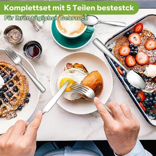 Homikit 30 részes rozsdamentes evőeszköz készlet 6 személyre