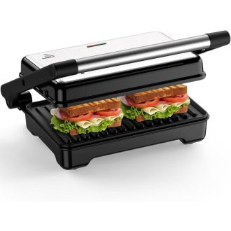   YASHE 1500W Panini Grill XXL Szendvicssütő Automata Hőmérséklet Szabályozással