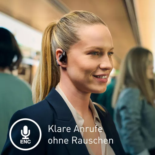 Panasonic RB-F10DE-K nyílt fülű Bluetooth 5.4 vezeték nélküli fülhallgató, 25 órás játszási idő, IPX4 sportfülhallgató - black