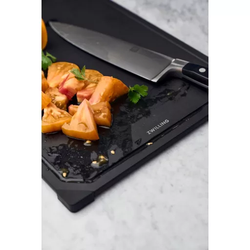 ZWILLING 42x30 cm Fibrewood vágódeszka csatornával, csúszásmentes, mosogatógépben mosható