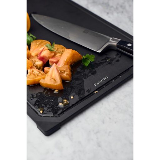 ZWILLING 42x30 cm Fibrewood vágódeszka csatornával, csúszásmentes, mosogatógépben mosható